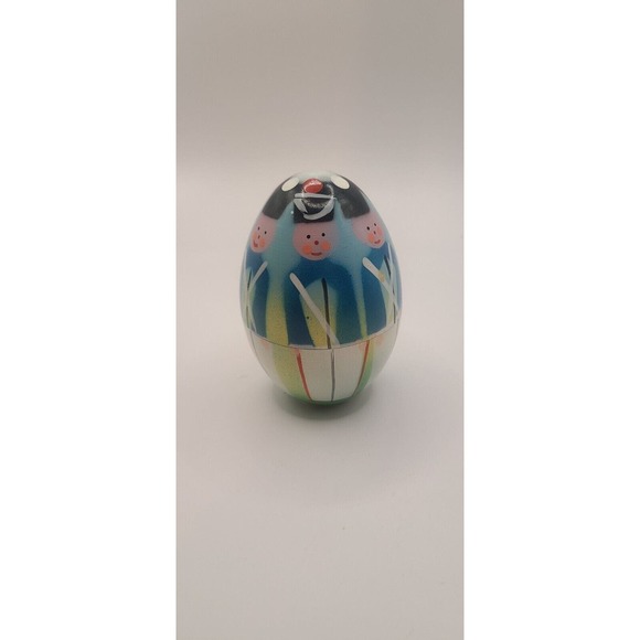 VINTAGE Polish Nutcracker Soldier Nesting Egg 9Wooden Soldiers, Holiday, Toy - Picture 6 of 10